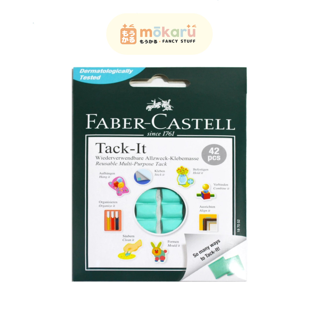 

Faber Tack It Multipurpose 30gr 42pc GREEN / Lem Perekat Serbaguna