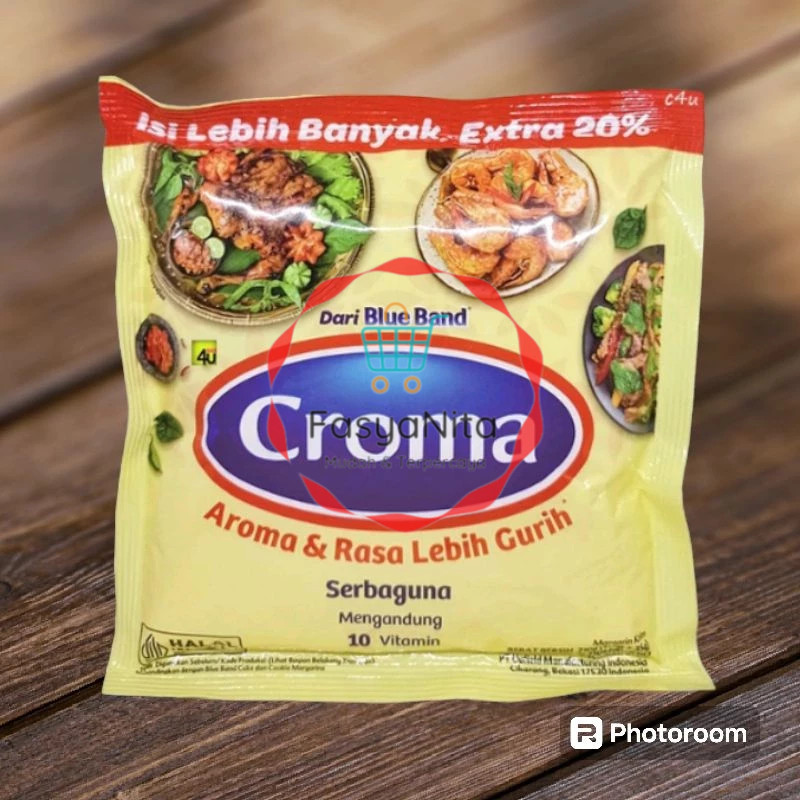 

Croma Margarine dari Blue Band 210gr | 1 PCS - Fasyanita Denpasar