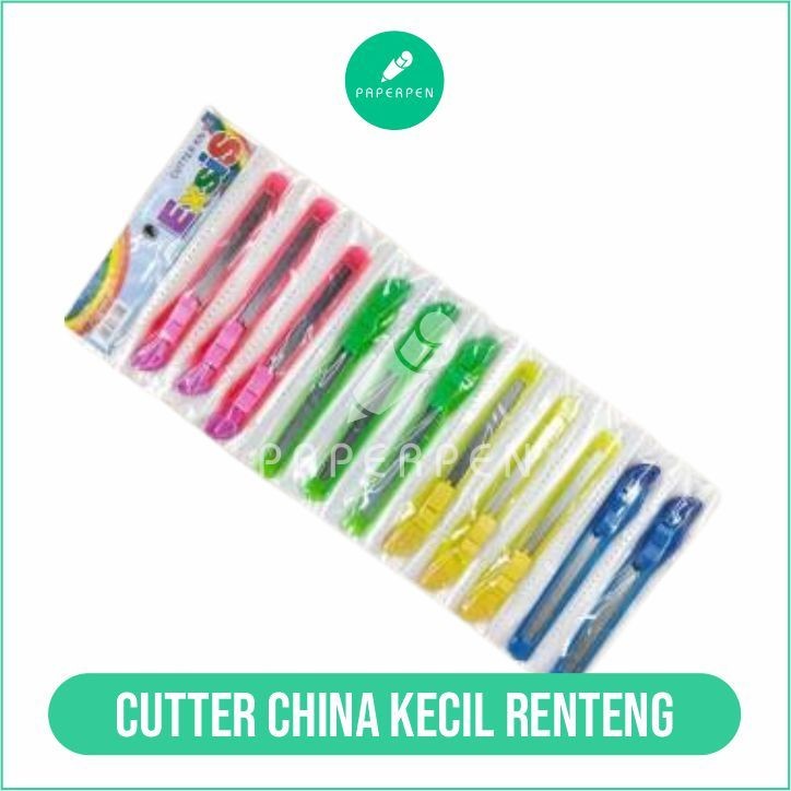 

(PST.ATK) Cutter China Kecil Renteng