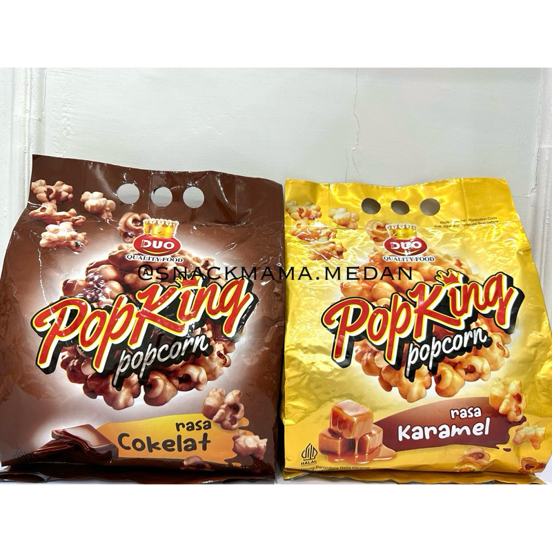 

POPKING POPCORN RASA COKELAT / KARAMEL 200GR