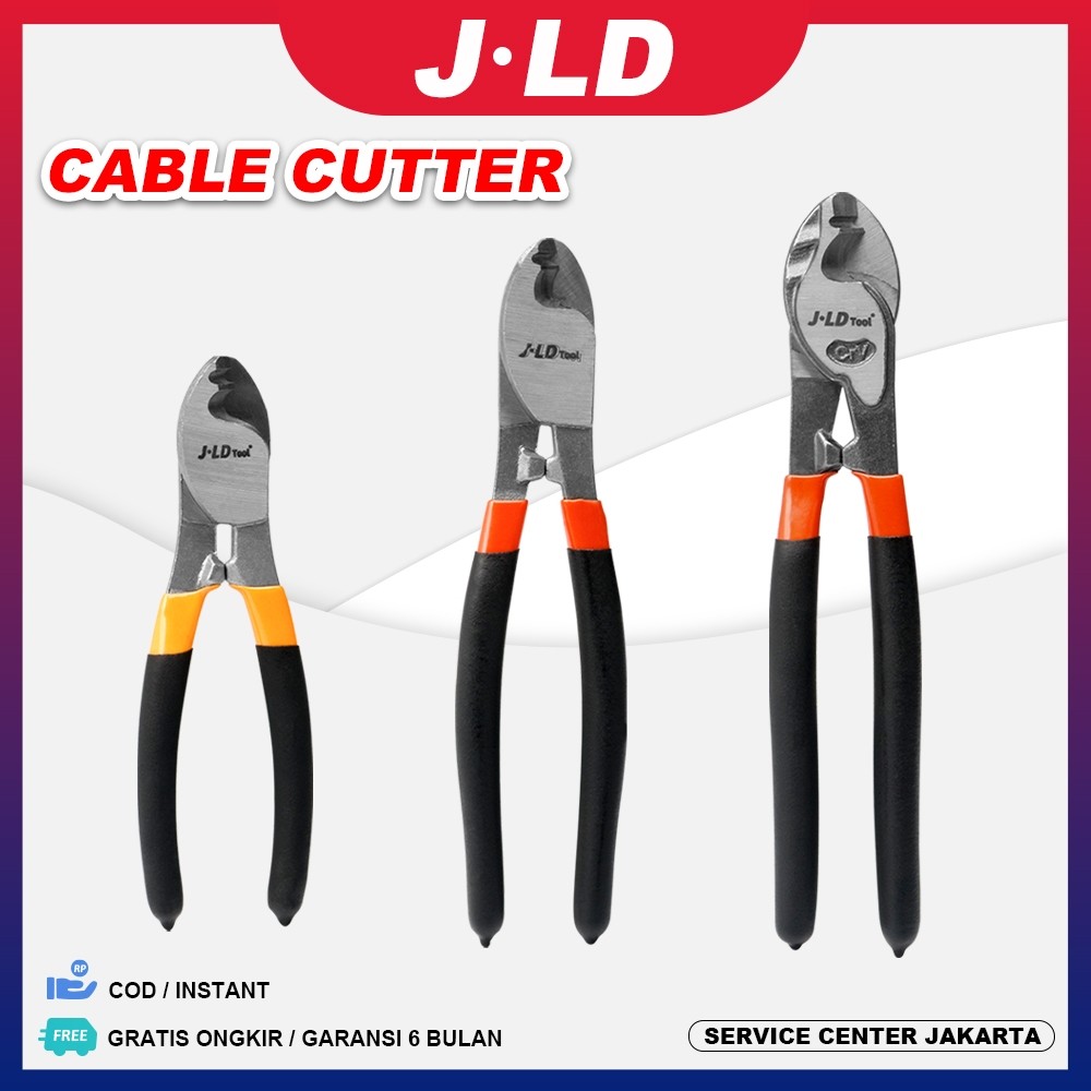 JLD Cable Cutter/Tang Potong Pemotong Kabel Tang Potong Kabel