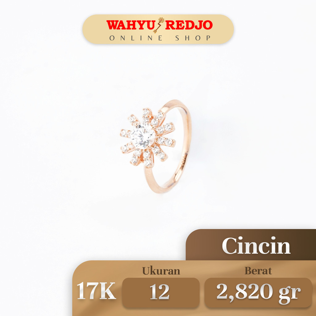 Cincin Emas 17K Wahyu Redjo CC-17K-26888968-PMR