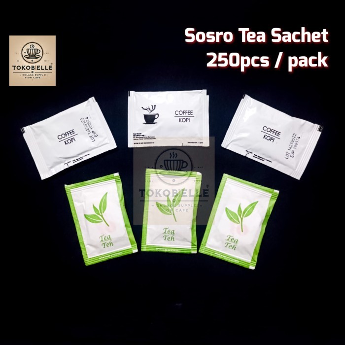 

Teh Celup Hotel Cafe Resto 250 pcs Sosro Tea Sachet