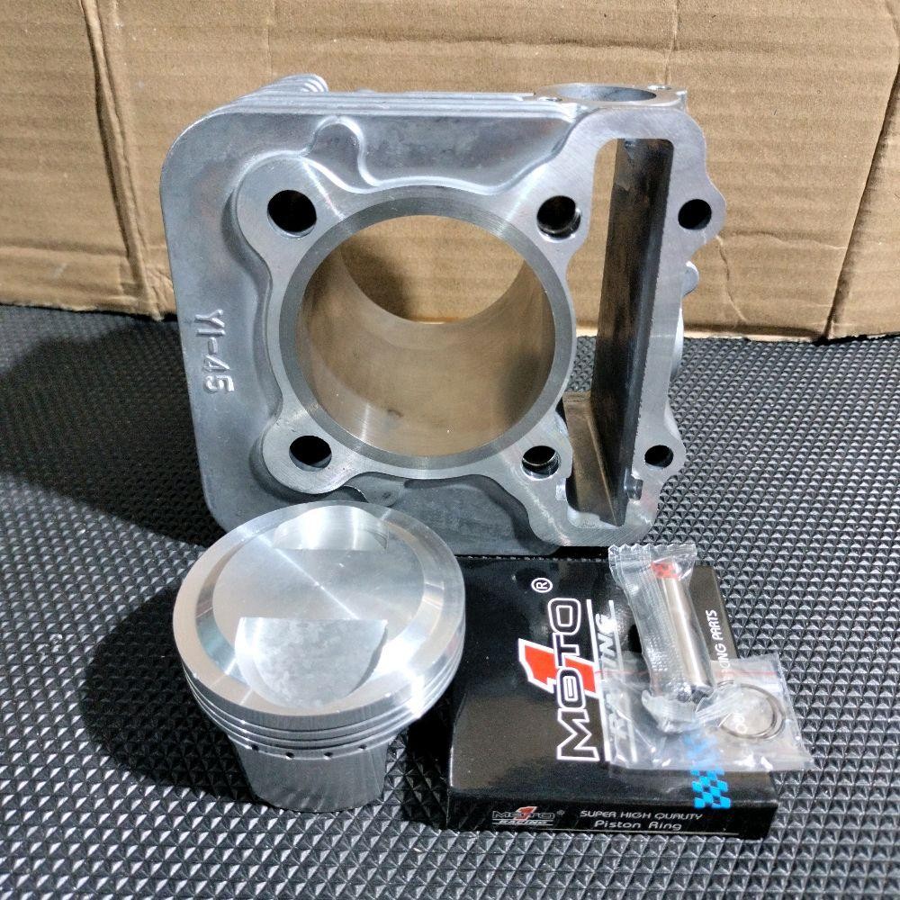Blok Seher Custom Mio M3 2PH - 54 54,5 55 55,25 56mm Pin 13 | Blok Bore Up Boring Tanam Liner, Pisto