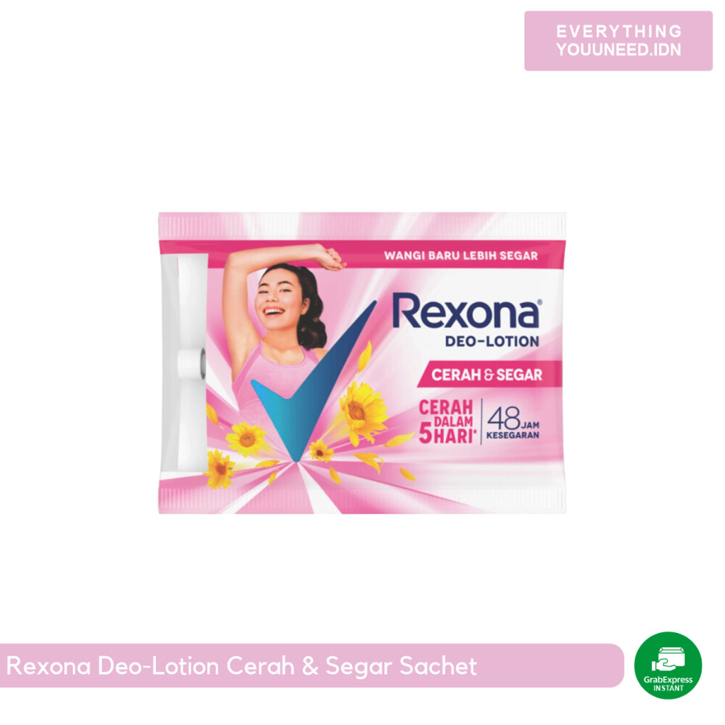 Rexona Deo-Lotion Cerah & Segar Sachet