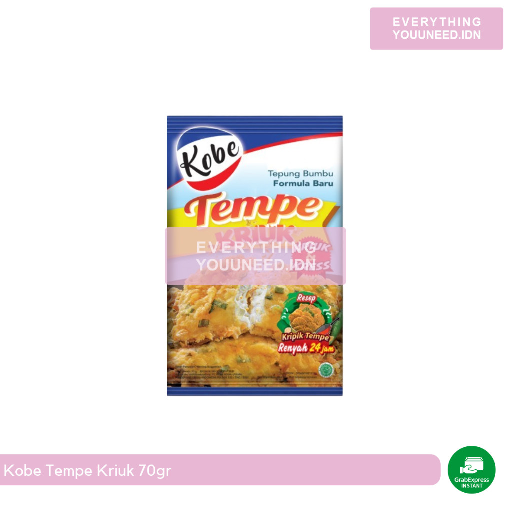 

Kobe Tepung Tempe Goreng Kriuk 70gr