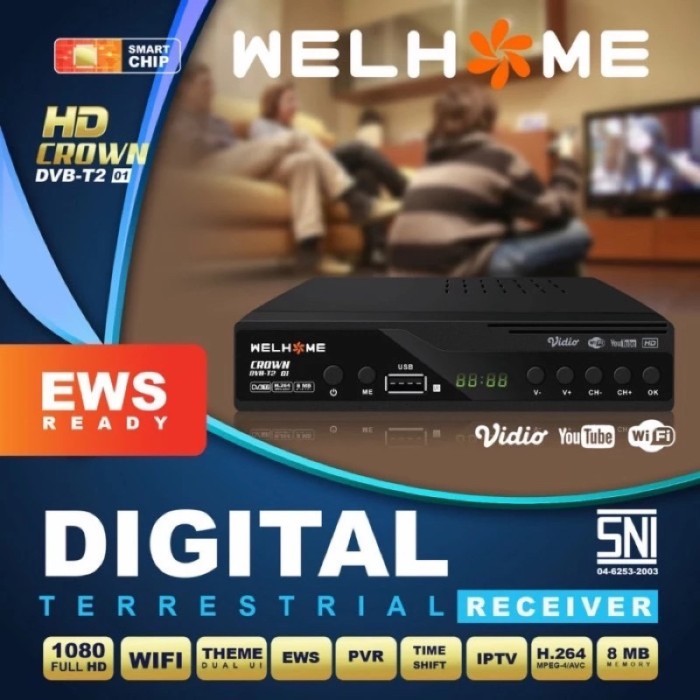 Set Top Box DVB-T2 01 Welhome - Welhome STB 01