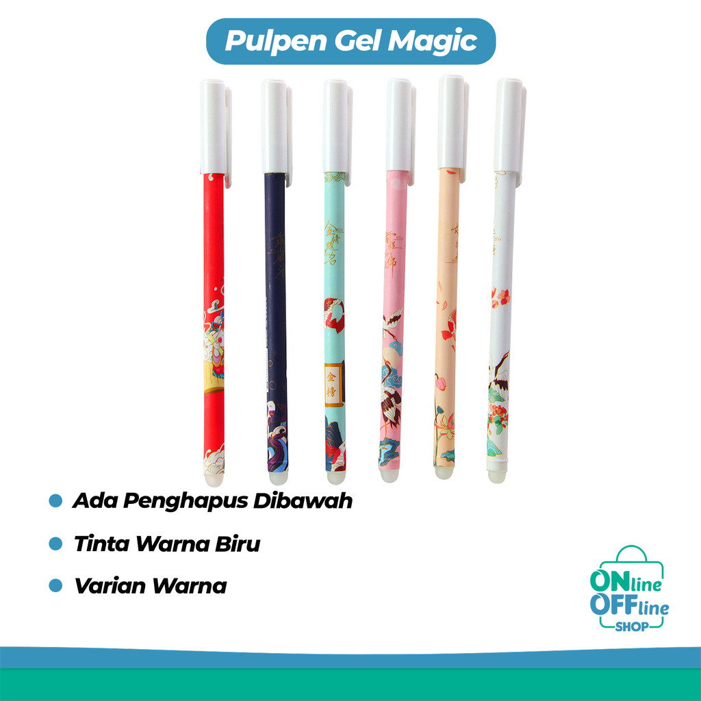 

Pulpen Bisa Di Hapus Erasable Pen Karakter Viral Pena Magic 961