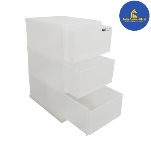 

BEST QUALITY Kotak Laci Penyimpan Aksesories&Alat Tulis 3 Tingkat Ukuran 33x42x63cm