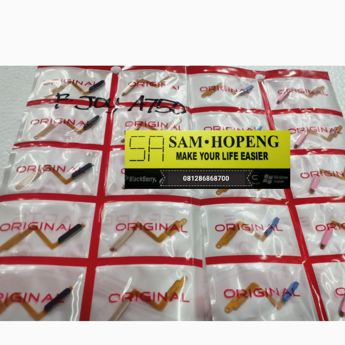 Sparepart And Tool Flexible Fleksibel Menu Home Button Fingerprint Samsung A750 A7 2018