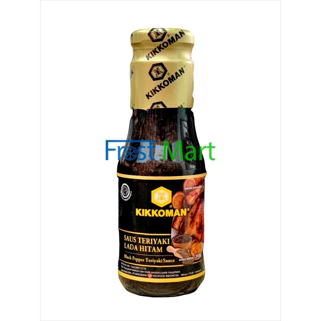 

Kikkoman Saus Teriyaki Lada Hitam / Black Pepper Teriyaki Sauce 300Gr