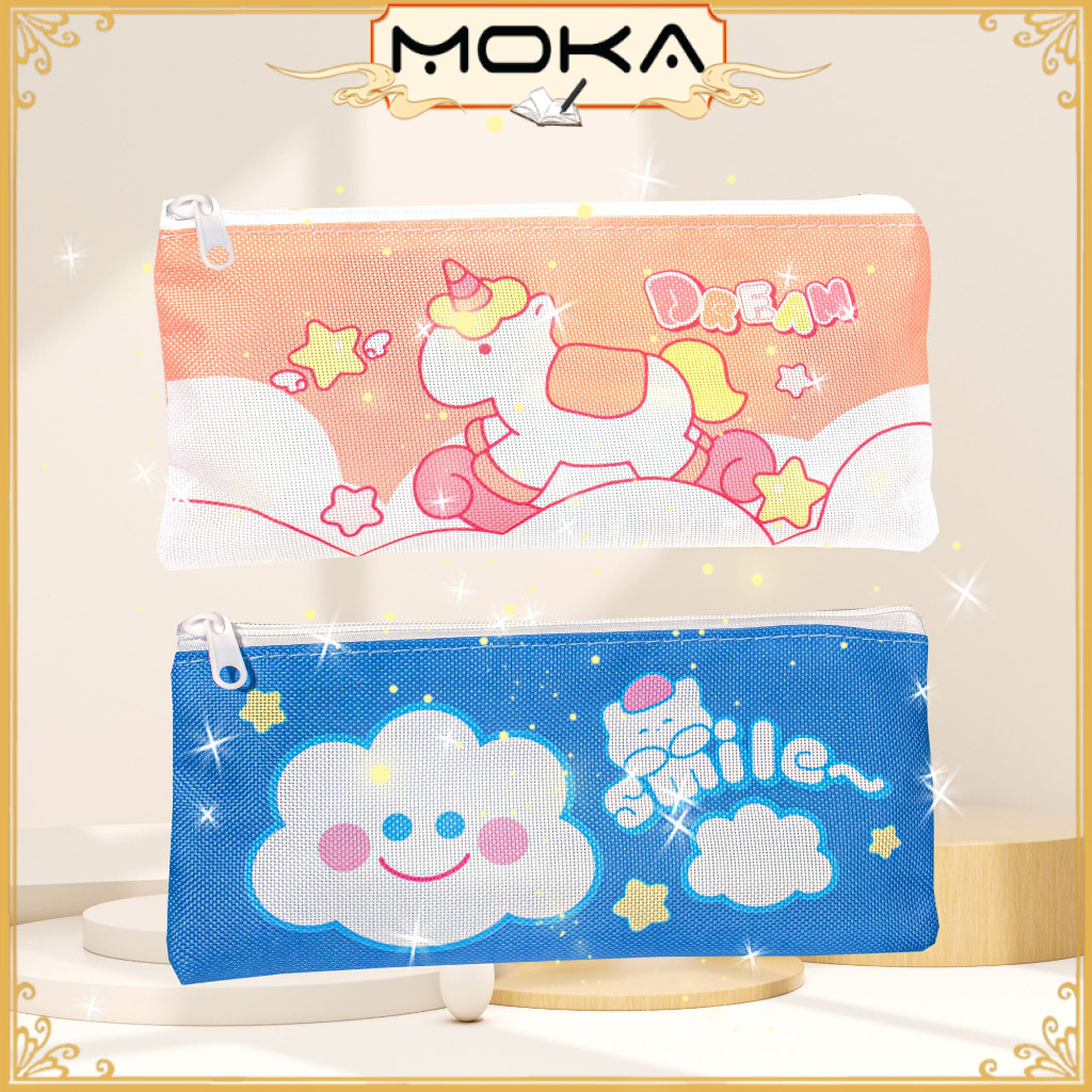 

MOKA KOTAK PENSIL MOTIF LUCU UNIK SIMPLE DAN MURAH / TEMPAT ALAT TULIS SIMPLE KARTUN MKA41