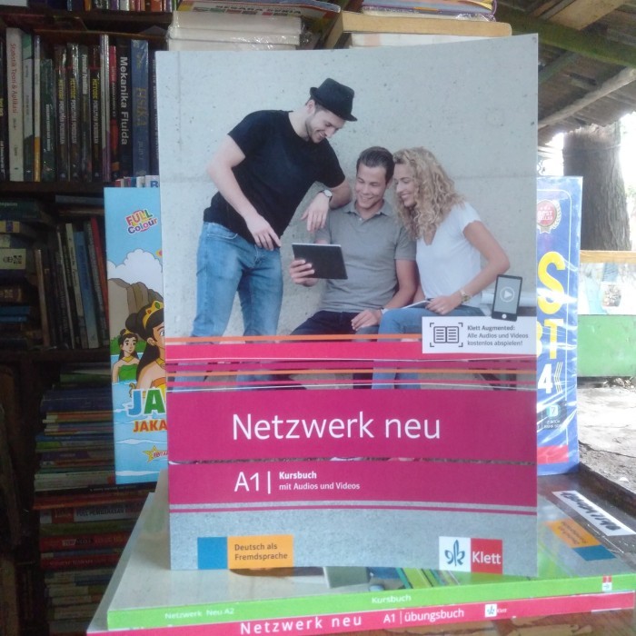 Buku Netzwerk neu A1 Kursbuch . ( full color )
