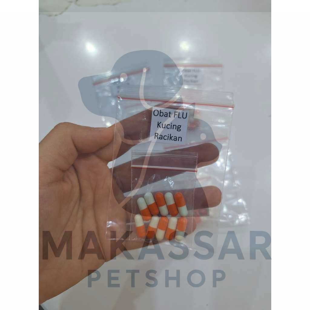 Obat Flu Kucing Racikan [10 Tablet]