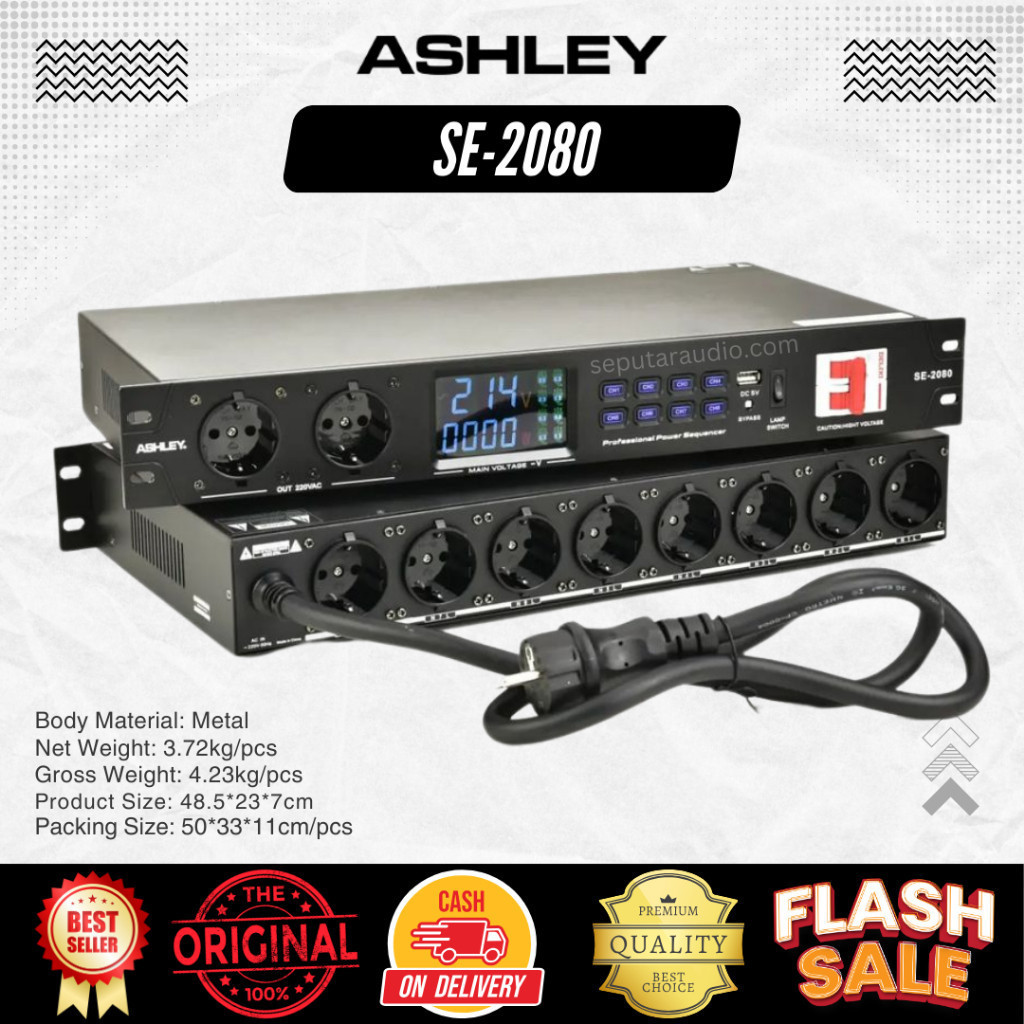 Power Sequencer Ashley SE-2080 Original Ashley