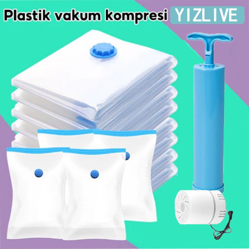 Plastik Vacuum Baju Travel Packing Plastik Ziplock Vacuum Baju Traveling Plastik Packing Baju Dan Po