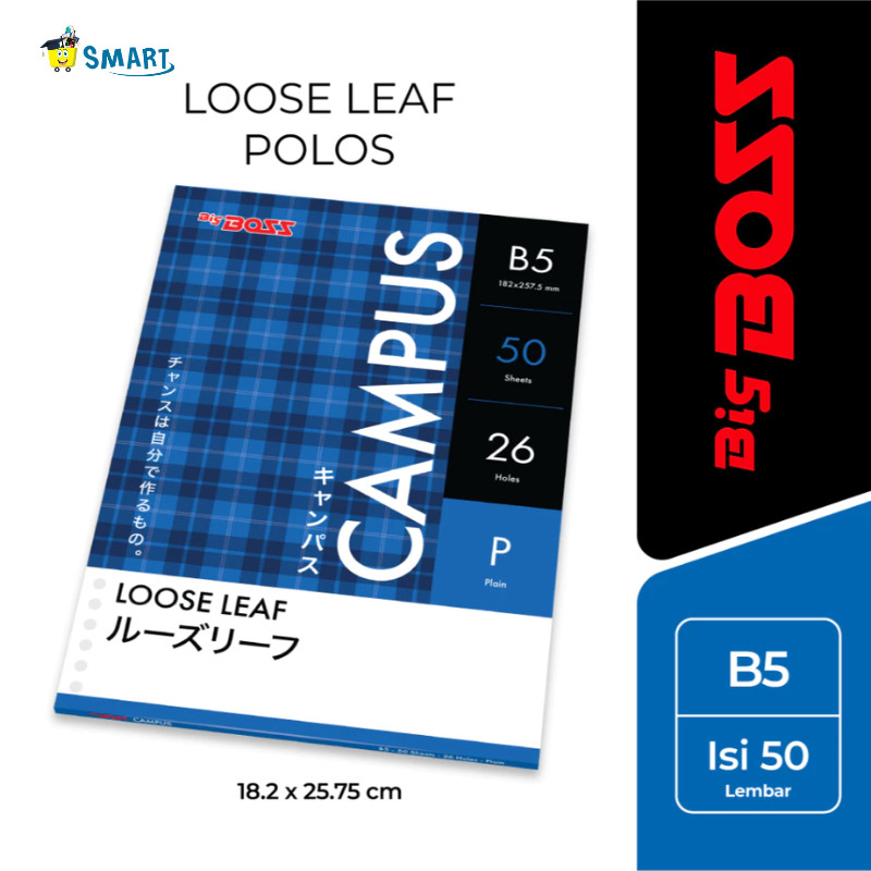 

BigBoss Loose Leaf 50 B5 Polos