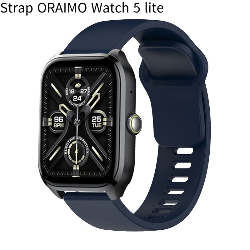 Strap Smartwatch ORAIMO Watch 5 Lite Silicone Tali pengganti oraimo watch 5 lite