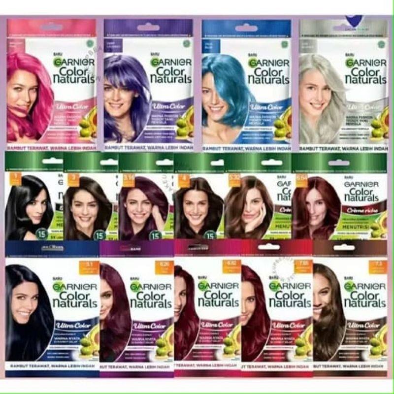 GARNIER pewarna rambut hair colour sachet