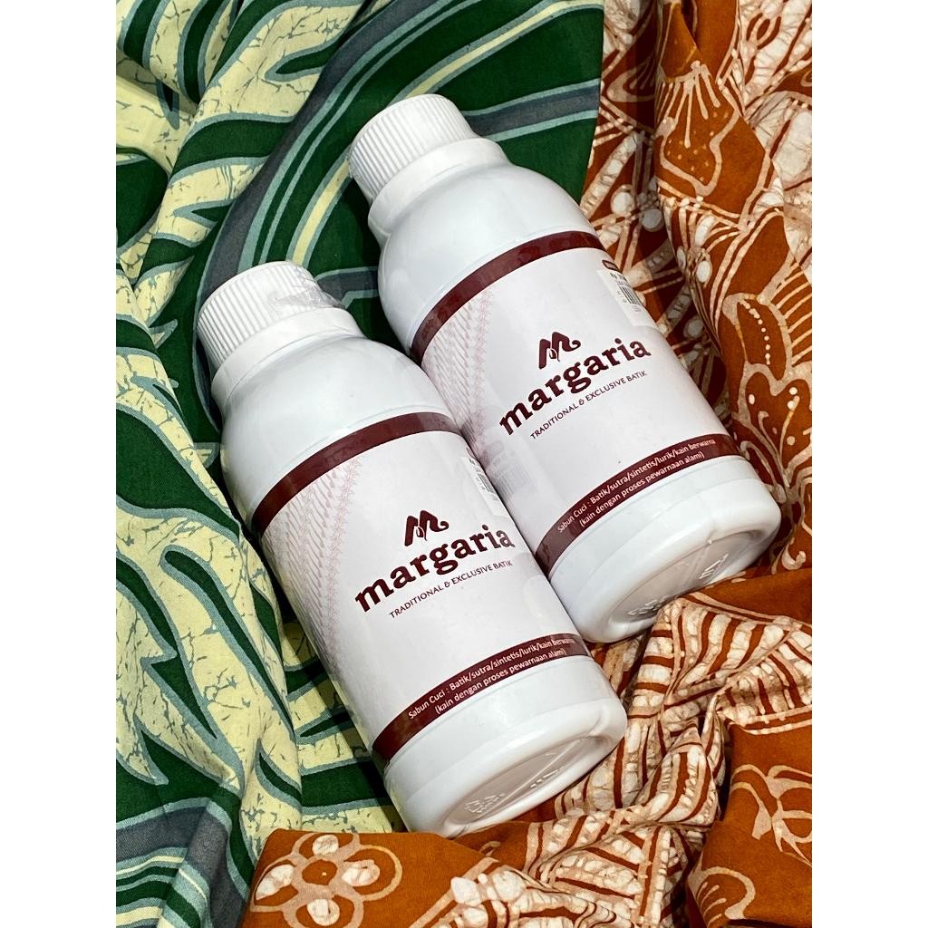 MARGARIA BATIK - Sabun Lerak Cair Cuci Kain Batik - Lerak 300ml - Pencuci Batik Tradisional