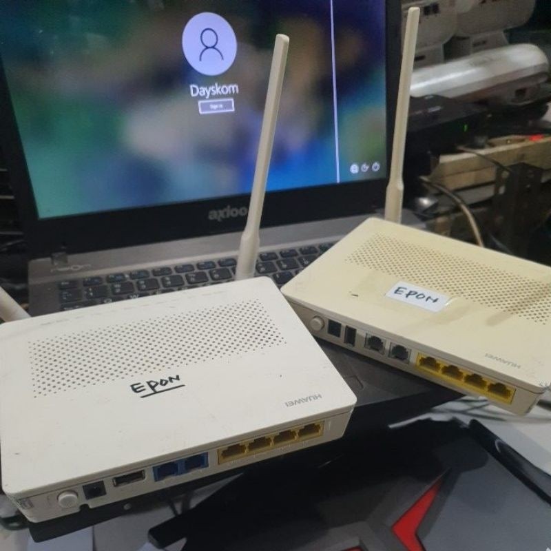 ONT EPON HUAWEI HG8245A/H8245H Normal plus adaptor
