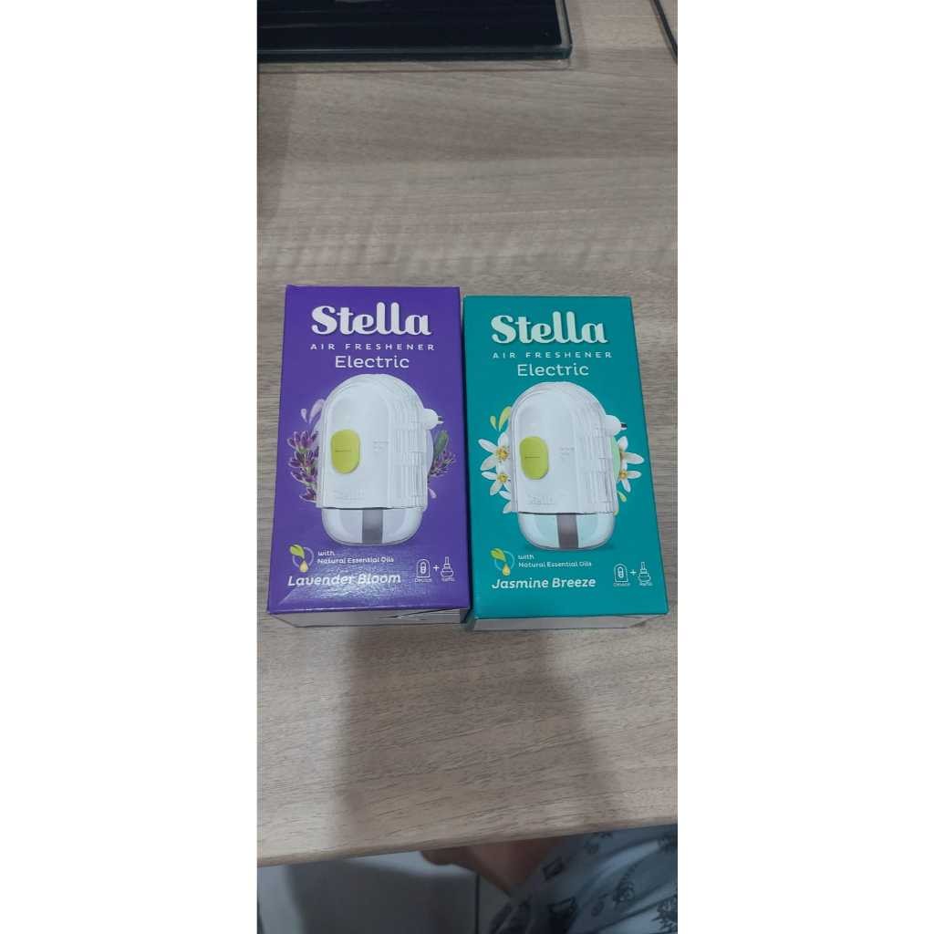 STELLA /STELA SET LISTRIK + REFIL 25ML TINGGAL COLOK LISTRIK PENGHARUM RUANGAN WANGI