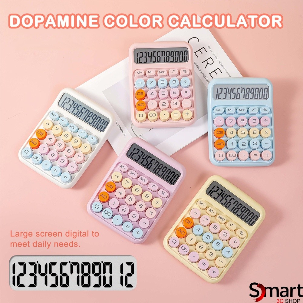 

COD 1pc Kalkulator MultifungsiKalkulator Nilai Tinggi Warna Permen