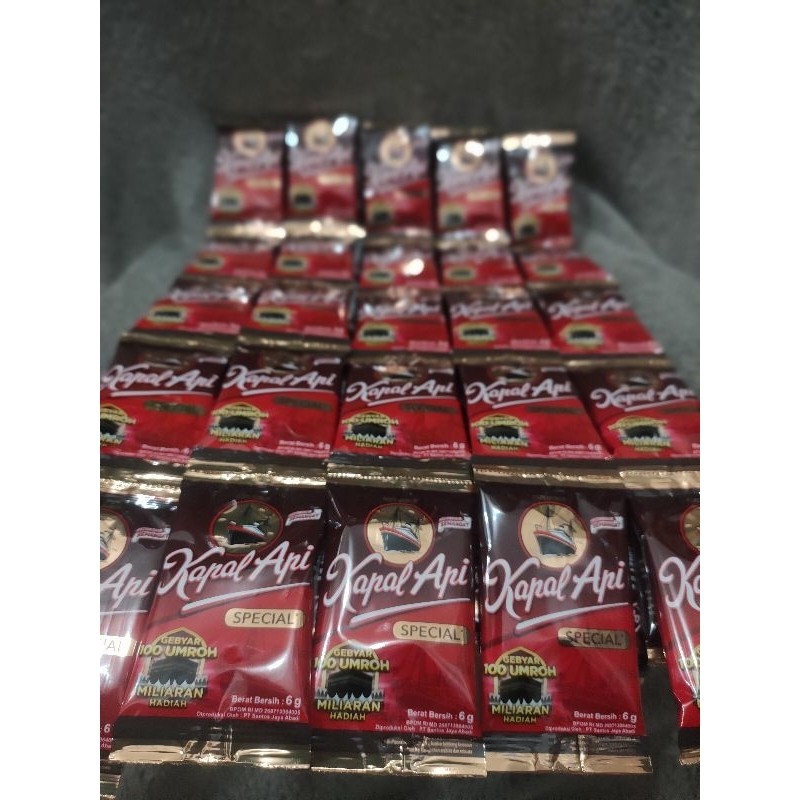 

Kopi Kapal Api Sachet mini Renceng 6gr.