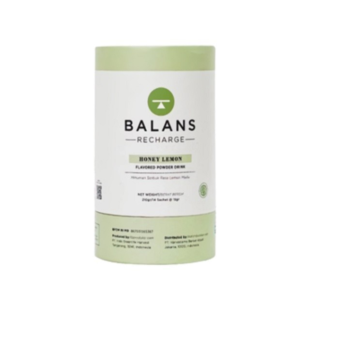 

Balans Recharge Tube Honey Lemon | Fiber & Probiotics Drink - 14 pcs