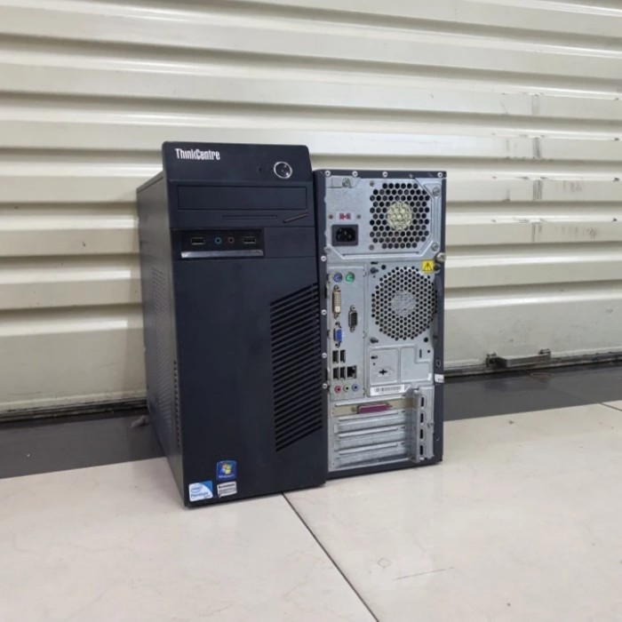 promo  -PC LENOVO THINKCENTRE M71E I3 2120 RAM 4GB DDR 3 ssd 128 GB MURAH