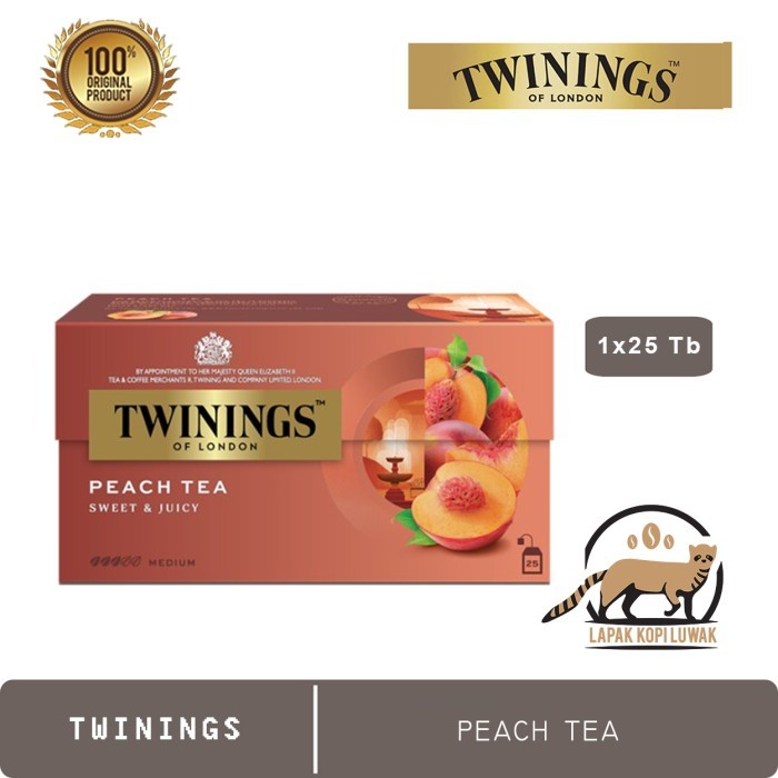 Twinings Tea varian Peach Tea
