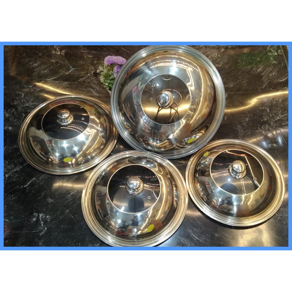 Tutup Kuali/Wajan stainless Calypso
