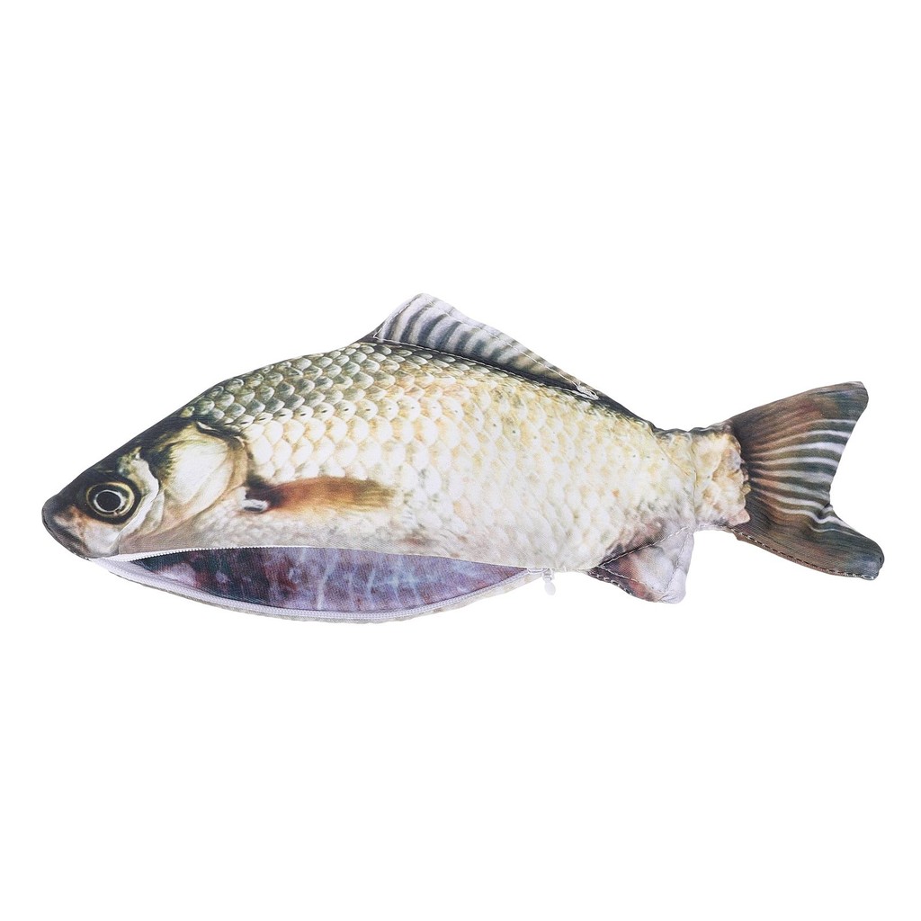 

Simulated Fish Pen Bag Funny Pencil Case Clutch Shape Pouch Shaped Storage Child