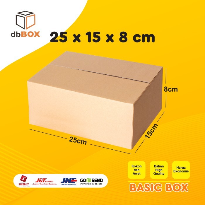 

BOX CCM 25x15x8 cm | Box A1 | Box Bukaan Atas Bawah | Kardus Packing Kardus Murah|KARDUS DIE CUT | KARDUS PACKAGING