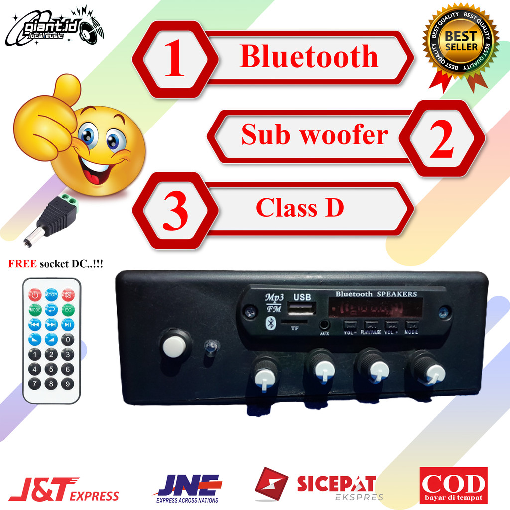 Power mini 12 VOLT Bluetooth class D TPA3116d2