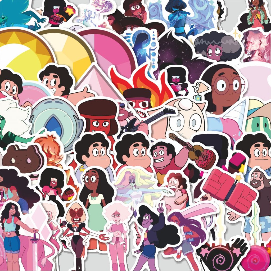 

Stiker Cutting Pack Stiker Kartun Steven Universe Char Mix 1 Isi 100Pcs Series Aesthetic Lucu Keren Untuk Koper Bahan Vynil