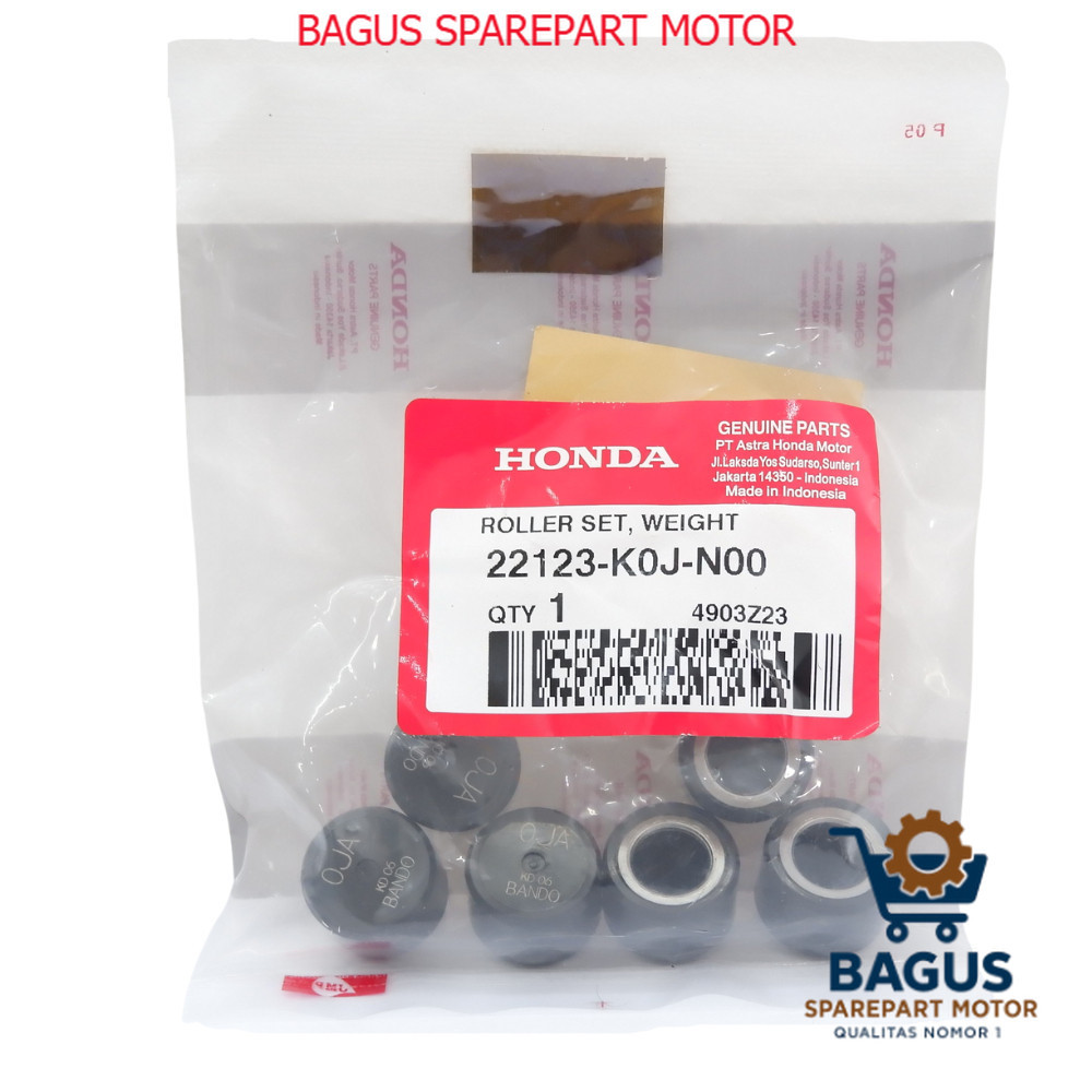 Roller KOJ Original AHM Honda Genio Beat FI - Scoopy FI part motor