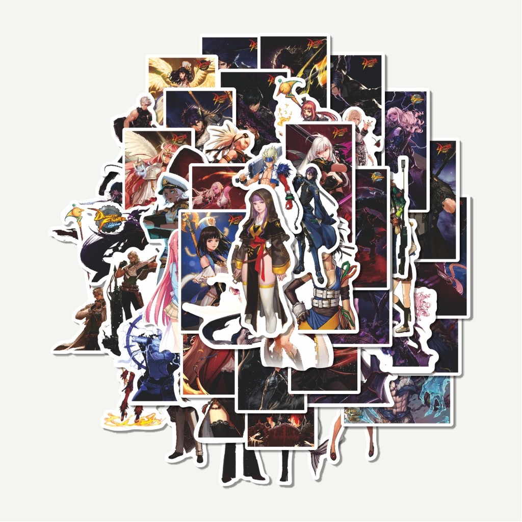 

Sticker Pack Stiker Game Dungeon Fighter Char Mix 3 | Sticker TUMBLR | Stiker LAPTOP KOPER HELM