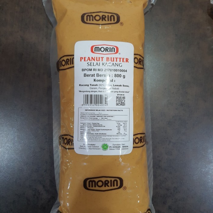 

New Arrival morin selai kacang skippy creamy 1kg - Morin800gr