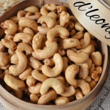 

New Arrival Kacang mede goreng grade PREMIUM rasa original-asin berat 250 gram - Original-Tawar