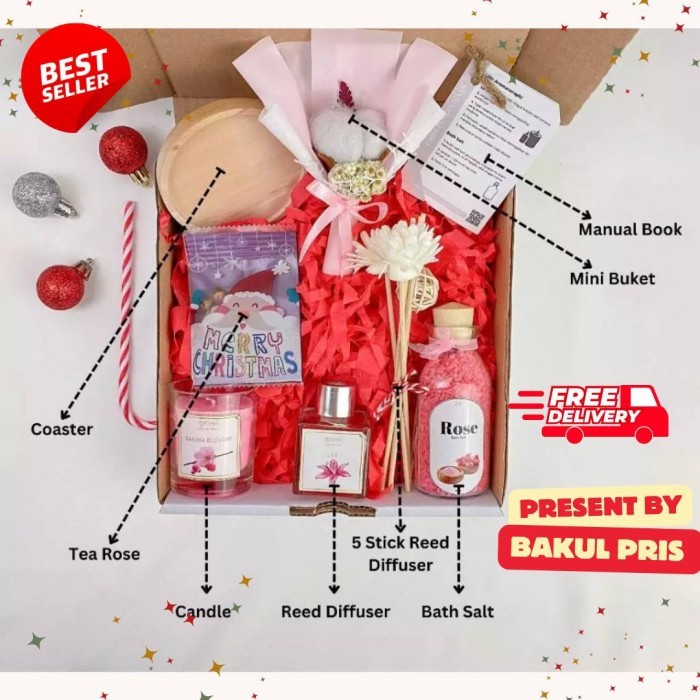 

Christmas Hampers Kado Natal Hampers Candle Hampers Tahun Baru 2024 - Natal A