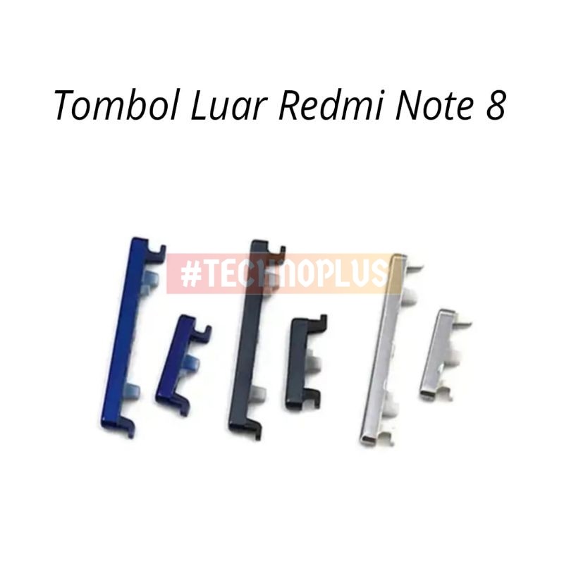 Tombol Luar Redmi Note 8 / Tombol Button Power Volume original