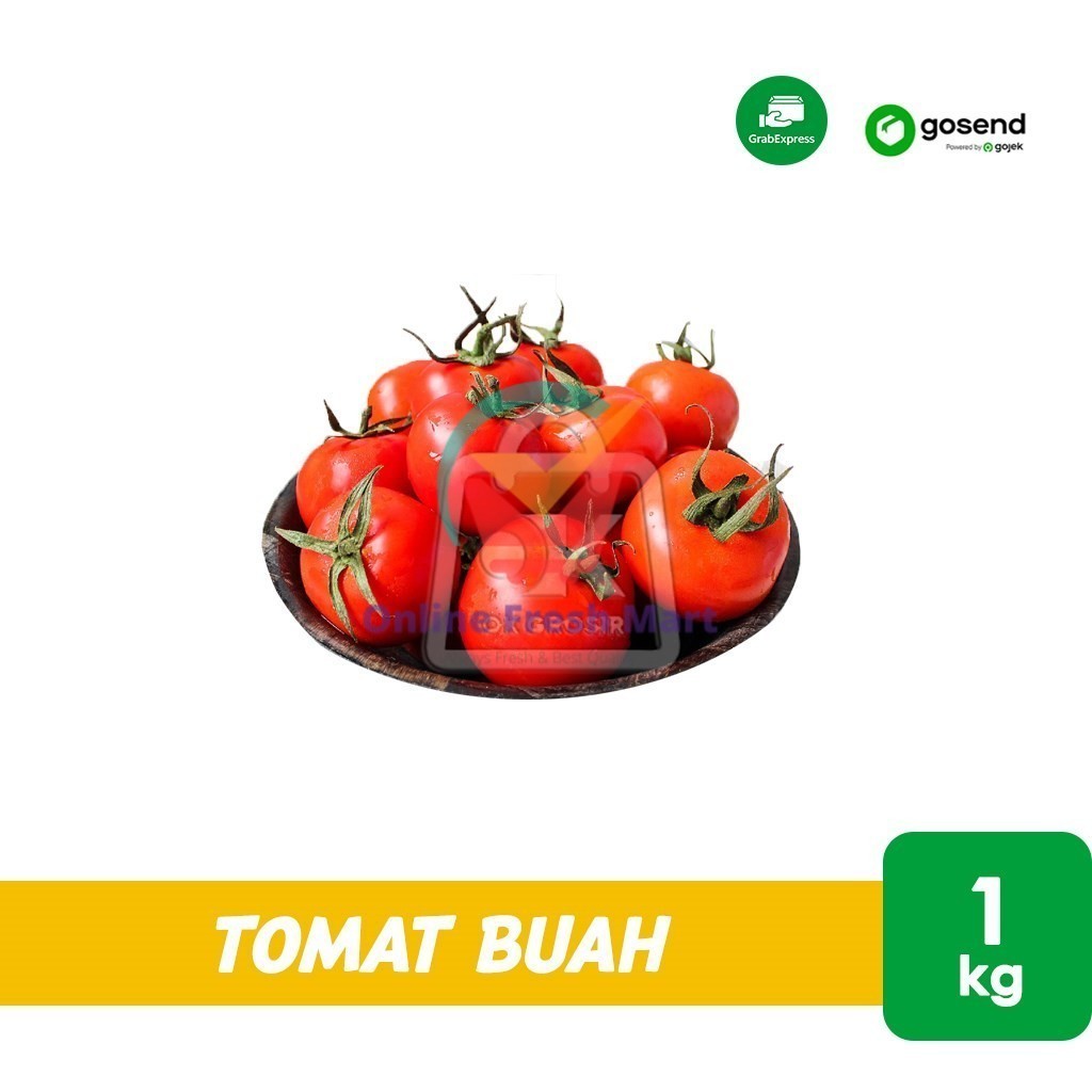 

Tomat Buah 1 kg (KHUSUS INSTANT) - Online Fresh Mart Denpasar