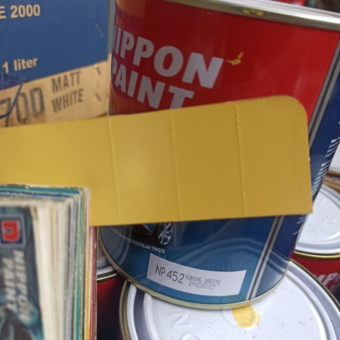 cet / cat nippon paint nippe 2000 kuning gading 452