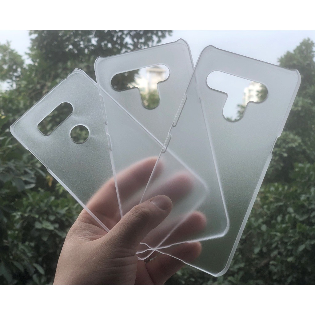 Ultra-thin Smooth Matte PC Hard Case For LG V30 V40 V50 G6 G7 K61