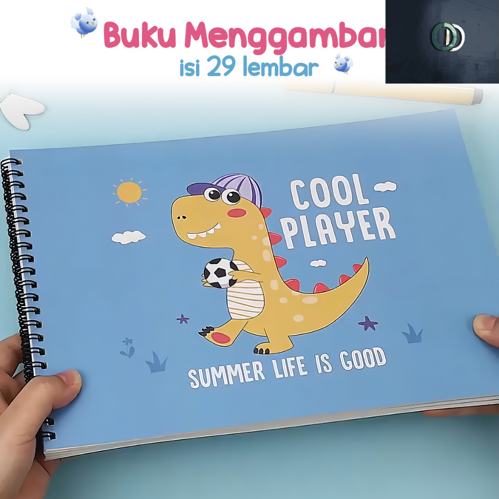 

HOT SALE!! / Buku Gambar Mewarnai Buku Gambar A4 Karakter Sketch Book Painting Book BLOSSOM KIDS