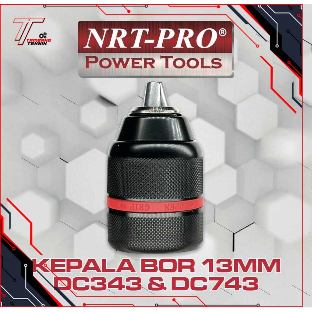 KEPALA BOR CORDLESS / KEPALA BOR BATERAI 343 & 743 NRT-PROPACKING DUS