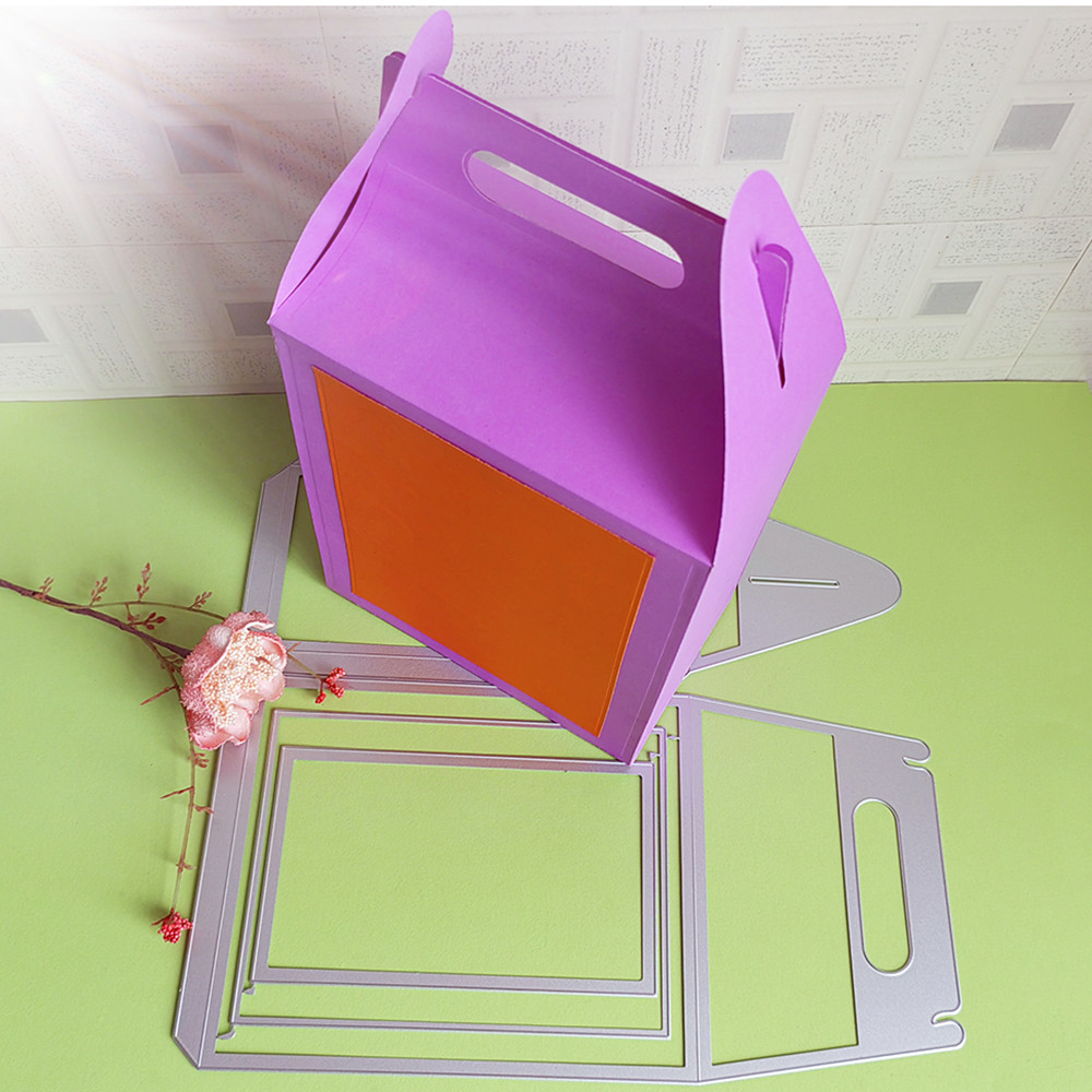 

beautiful large box cutting dies scrapbook decoration embossed photo album decoration card making DIY crafts