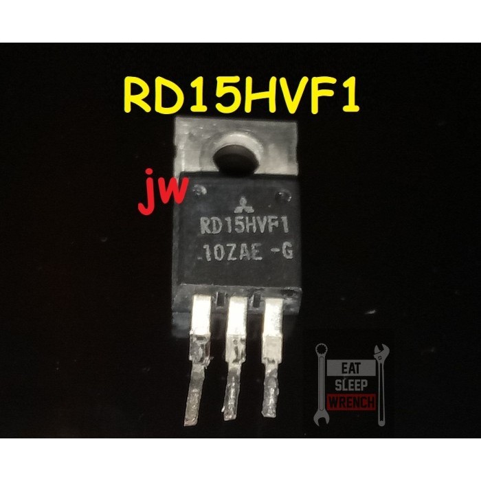 ORIGINAL RD15HVF1 RD15 KOMPATIBEL C1972 2SC1972 Transistor IC dan Mosfet
