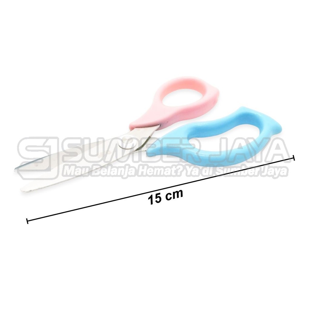 

Scissors Cut Pemotong M&G QSS913S3 Gaspard Et Lisa 15cm Kids Scissors With Protection Cover